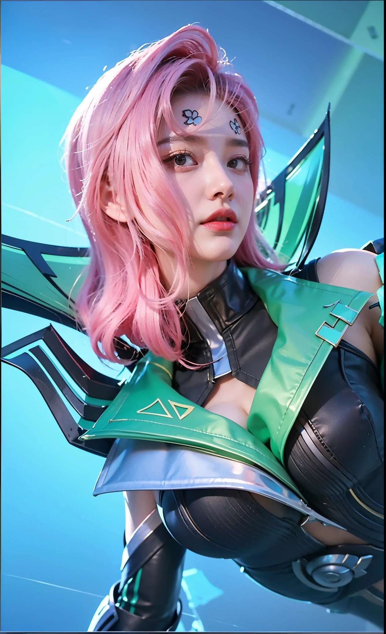 a close up of a girl  ,black hair,tan skin, big booobs ,  shadowbringers cinematic, 4 k detail fantasy, a beautiful fantasy empress, game cg, xianxia fantasy, xianxia hero, 2. 5 d cgi anime fantasy artwork, cinematic goddess close shot, ruan jia and artgerm, wow 4 k detail fantasy, hyperdetailed fantasy character