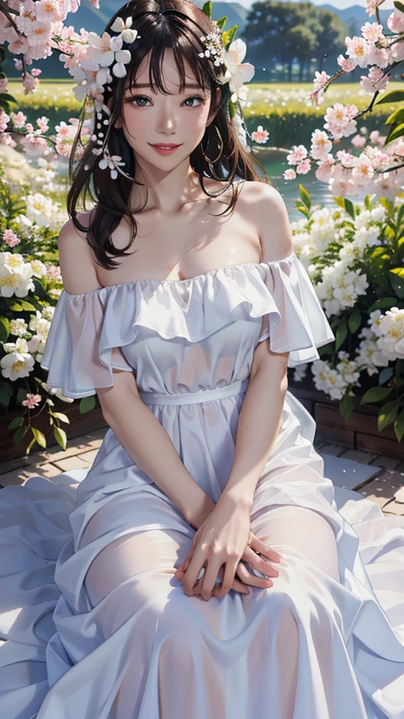 1girl,flower, Lisianthus ,in the style of light pink and light azure, dreamy and romantic compositions, pale pink, ethereal foliage, playful arrangements,fantasy, high contrast, ink strokes, explosions, over exposure, Green and yellow tone impression , abstract, ((watercolor painting by John Berkey and Jeremy Mann )) brush strokes, negative space,