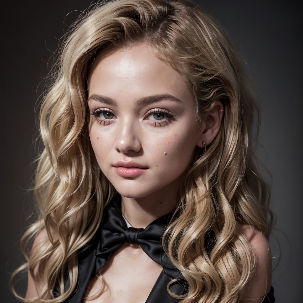 (Masterpiece),8k, ultra high quality, ((young) Marylin Monroe) with (((((small)))+lips)), ((perfect+((small))+(rounded)+nose+(small+nose bridge)+((feminine))+nose)), ((blonde wavy curly hair)), ((brown))+eyes, wearing a beauitful (feminine) (black) blazer, headshot