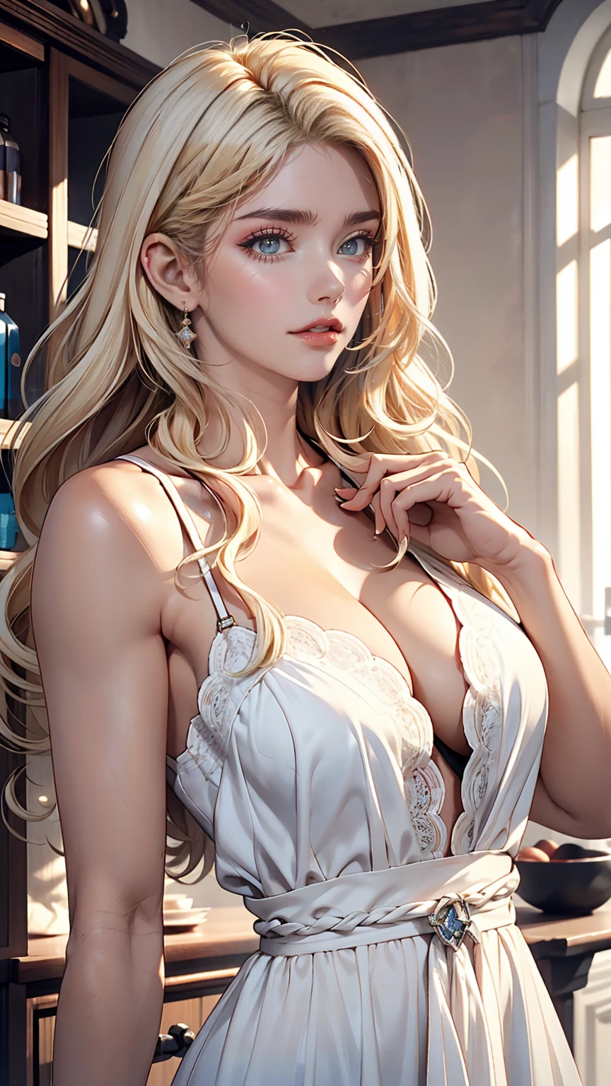 A 23-year-old white woman with unparalleled beauty、The skin is very white、blue eyes、Platinum Blonde、Hair is wavy、Shortcuts、The ends of the hair are curled upwards、I'm in front of a store in a shopping mall、smile、View from the front、Wearing a black tank top、Wearing a black choker、She's wearing tight, distressed denim hot pants.、The navel is sticking out、My abs are ripped、A slender, busty, well-proportioned body、Photorealistic images、8K quality、My chest is popping out、I want my head to stay off screen、The color of the jacket is random、He wears a black wristband on his wrist.、wears earrings in ears、I'm wearing stockings、wearing black opera gloves、I'm wearing my jacket around my waist、holding a paper cup of coffee in one hand