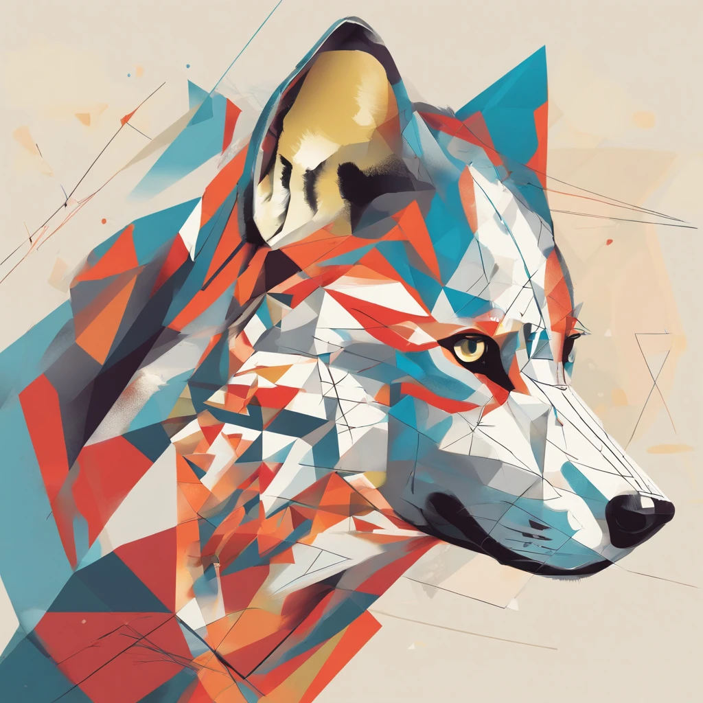 Dessine moi un loup blanc