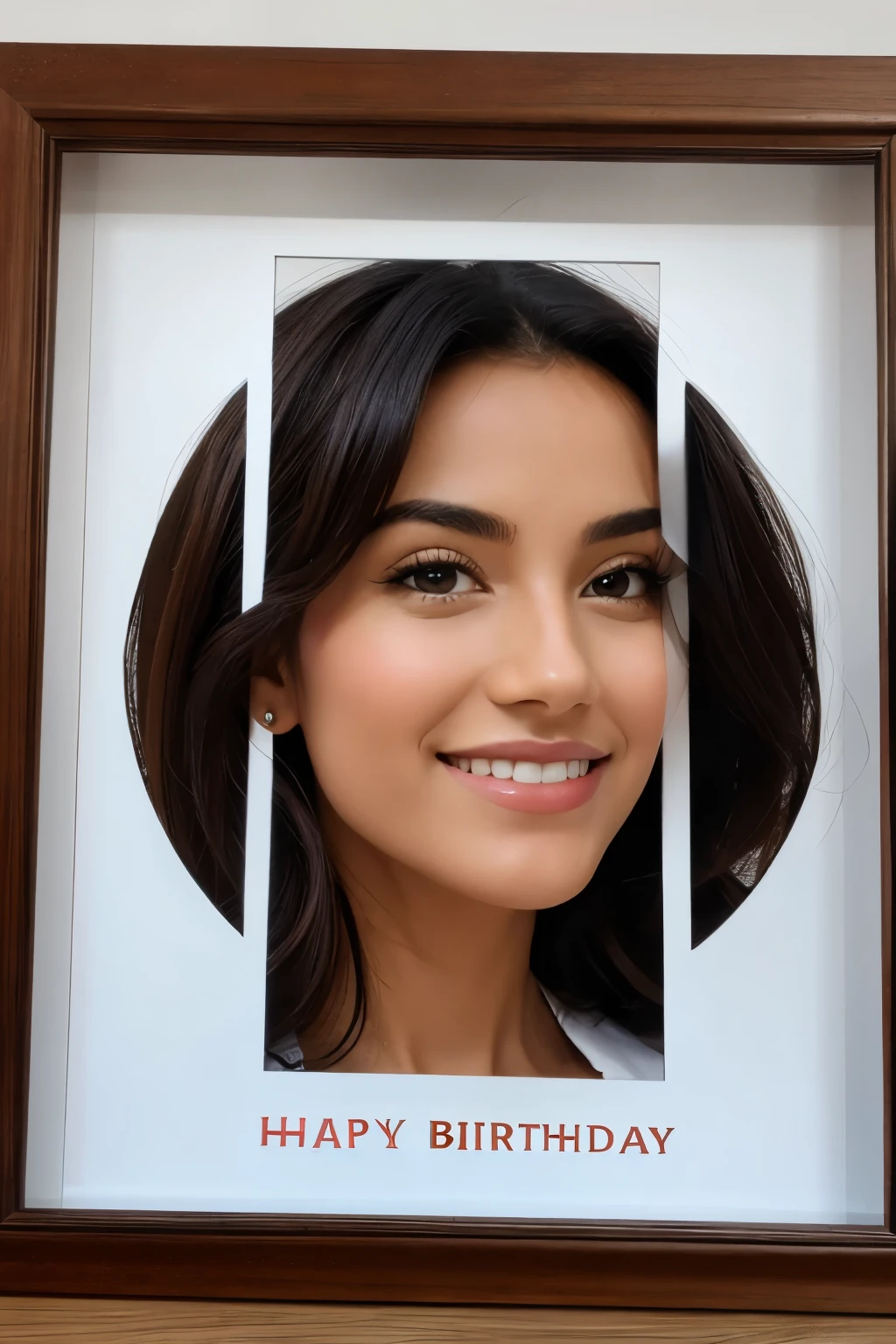 Birthday frame