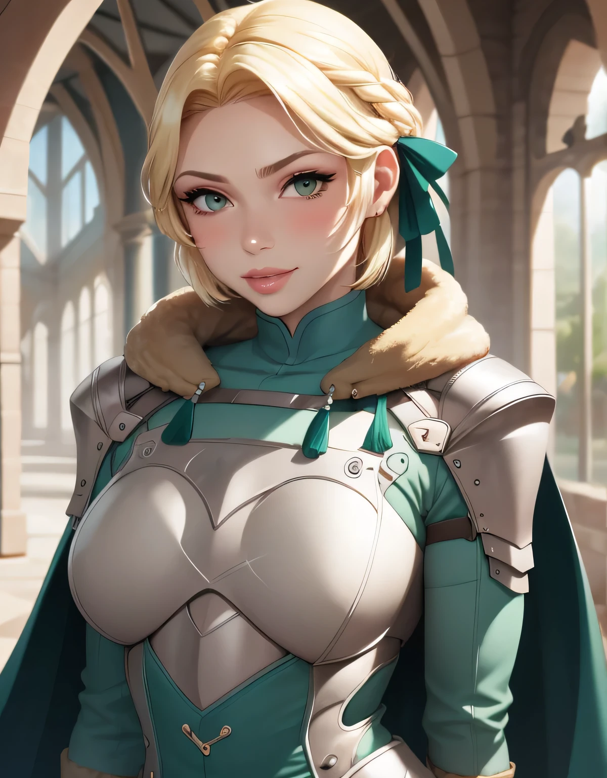 warIngrid, short hair, hair ribbons, shoulder armor, armor, breastplate 2.0, breastplate 2.0, underbust 2.0, green coat, fur trim, vambraces, blue gloves, green cape, (masterpiece, best quality, ultra-detailed), realistic style, very close up shot 2.0, garden 2.0, garden 2.0, looking at viewer 2.0, blushing, face shot 2.0, perfect eyes, cute nose, very sexy smile 2.0, very luscious lips 2.0, face shot 2.0, very heavy eyeshadow 2.0, very heavy makeup 2.0, round face, very thick lips 2.0, very glossy lips 2.0, very pouty lips 2.0, shiny skin, lustrous skin 2.0, incredibly pretty 2.0, incredibly beautiful 2.0, very athletic 2.0, beefcake 2.0, bodybuilder 2.0, fitness model 2.0, very sexy 2.0, very sexy smile 2.0, very luscious lips 2.0, face shot 2.0, very heavy eyeshadow 2.0, very heavy makeup 2.0, round face, very thick lips 2.0, very glossy lips 2.0, very pouty lips 2.0, shiny skin 2.0, lustrous skin 2.0, incredibly pretty 2.0, incredibly beautiful 2.0, very athletic 2.0, beefcake 2.0, bodybuilder 2.0, fitness model 2.0, very sexy 2.0, very sexy smile 2.0, very luscious lips 2.0, face shot 2.0, very heavy eyeshadow 2.0, very heavy makeup 2.0, round face, very thick lips 2.0, very glossy lips 2.0, very pouty lips 2.0, shiny skin 2.0, lustrous skin 2.0, incredibly pretty 2.0, incredibly beautiful 2.0, very athletic 2.0, beefcake 2.0, bodybuilder 2.0, fitness model 2.0, very sexy 2.0, amazon 2.0, amazon 2.0, amazon 2.0, amazon 2.0, incredibly muscular 2.0, incredibly muscular 2.0, incredibly muscular 2.0, incredibly muscular 2.0, very thick 2.0, very thick 2.0, very thick 2.0, very thick 2.0, muscle mommy 2.0, muscle mommy 2.0, muscle mommy 2.0, muscle mommy 2.0, motherly 2.0, mature female 2.0, motherly 2.0, mature female 2.0, motherly 2.0, mature female 2.0, very close up shot 2.0, face shot 2.0, very close up shot 2.0, face shot 2.0, face shot 2.0, face shot 2.0, very close up shot 2.0, very milf 2.0, very milf 2.0, very milf 2.0, very milf 2.0, very milf 2.0,