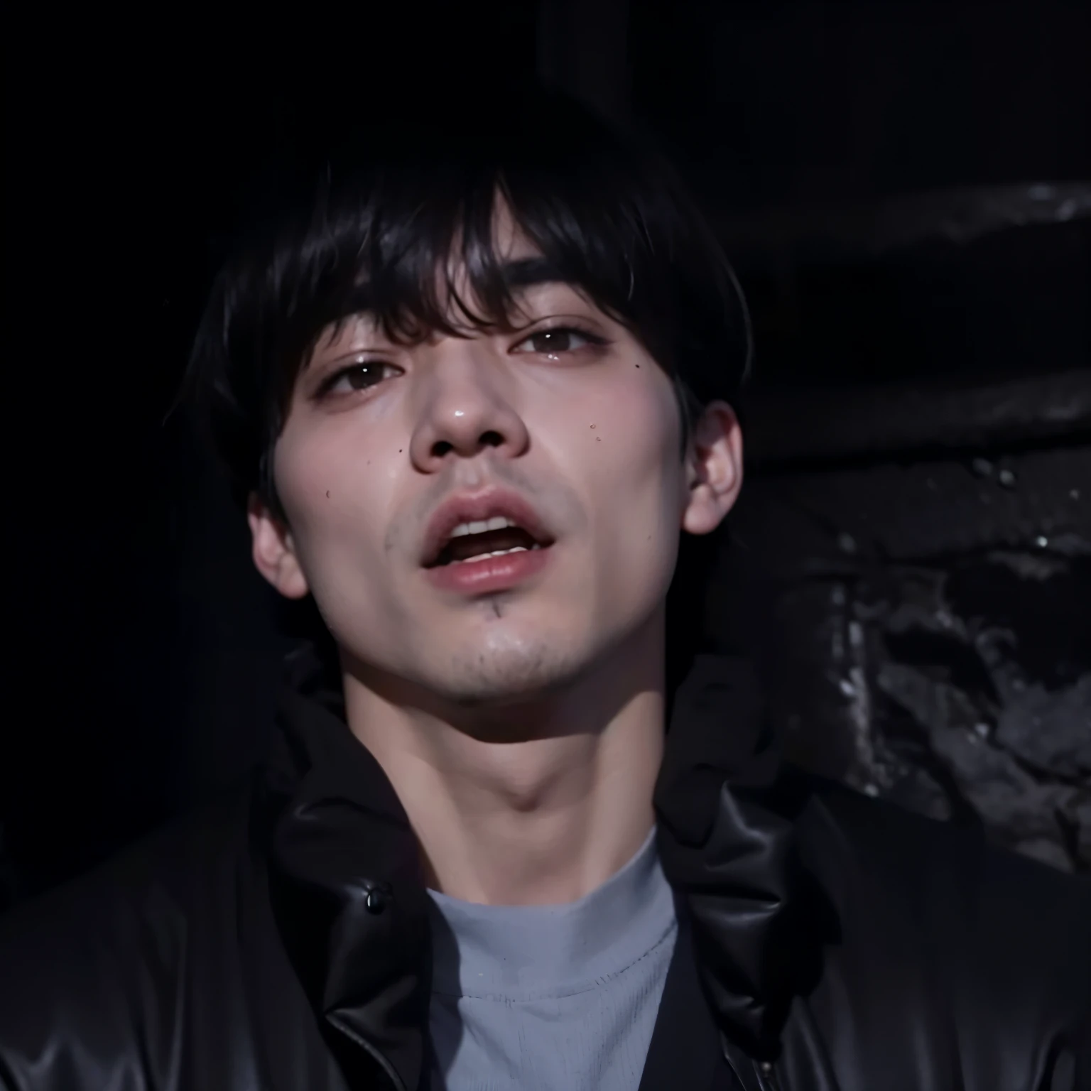 homem arafiado com camisa branca e uma planta ao fundo, profile picture with headshot, Kim TaeHyung , hyung kim, rosto bonito, Jimin\the full lips, inspirado em Kim TaeHyung bts, rosto bonito, taken at the beginning of 2020, Imagem de perfil, Jimin\o nariz grego, hyung tae, realista, Ultra-HD 