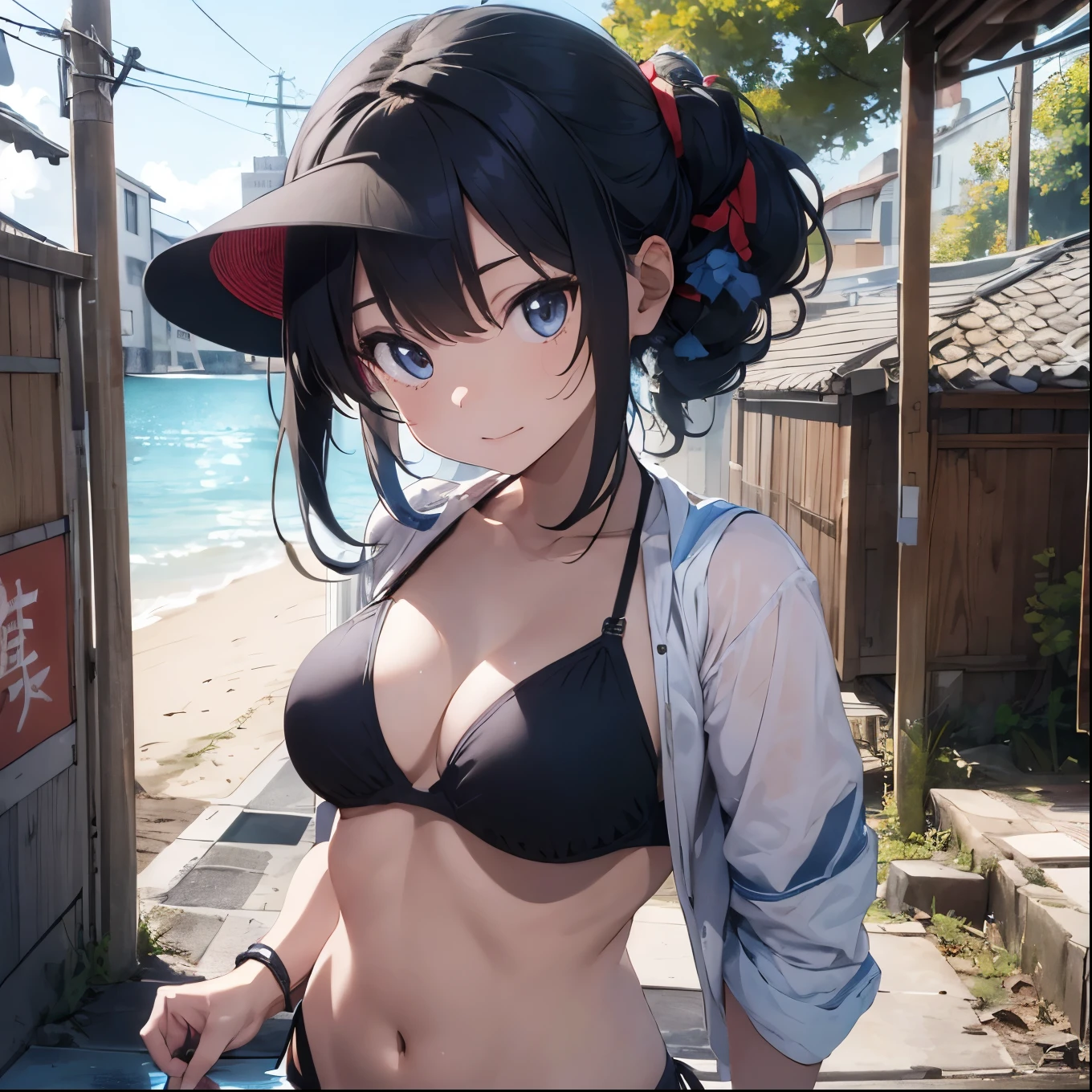 Blue haired girl drawn in high resolution Japanese anime style、whole body、Women in blue bikinis taking photos on a deserted beach, Bikini Model, , A young and cute gravure idol, Posing together in bras, Russian and Japanese mix, sakimichan, Asian woman, Wear a swimsuit, that&#39;that&#39;that&#39;that&#39;that&#39;that&#39;that&#39;that&#39;that&#39;that&#39;that&#39;that&#39;that&#39;that&#39;that&#39;that&#39;that&#39;It&#39;s hot with the shining sun, Japanese Model, Cute Core, sakimichan hdri, Young Gravure Idol, Chubby