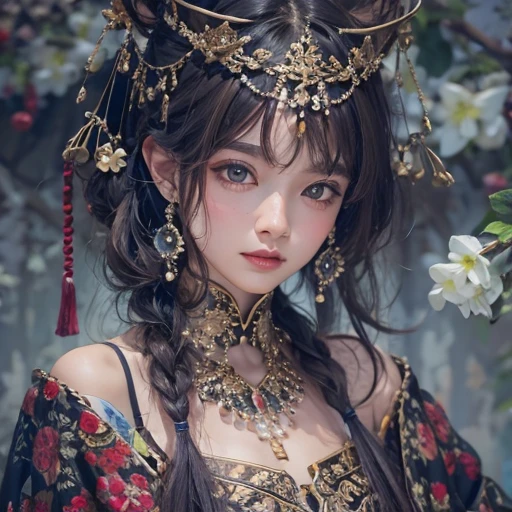 that'that'that'it's raining, c that、Hair flow、 ((highest qualthaty、masterpiece、8k、Best image qualthaty、Ultra-high resolution、Award-winning works)、(Accurate anatomy:1.1)、(Look at me and smile:1.1)、Shining fair skin wthath Ultra-high resolution、The most detailed face、Ultra-high resolution detailed face、Ultra-high resolutionの髪の毛、(Ultra-high resolutionの煌めく瞳:1.1)、Beautiful face drawn in every detail、ancient gothic costume , Chest to chest, tattoo, The real Bokuto is next to him