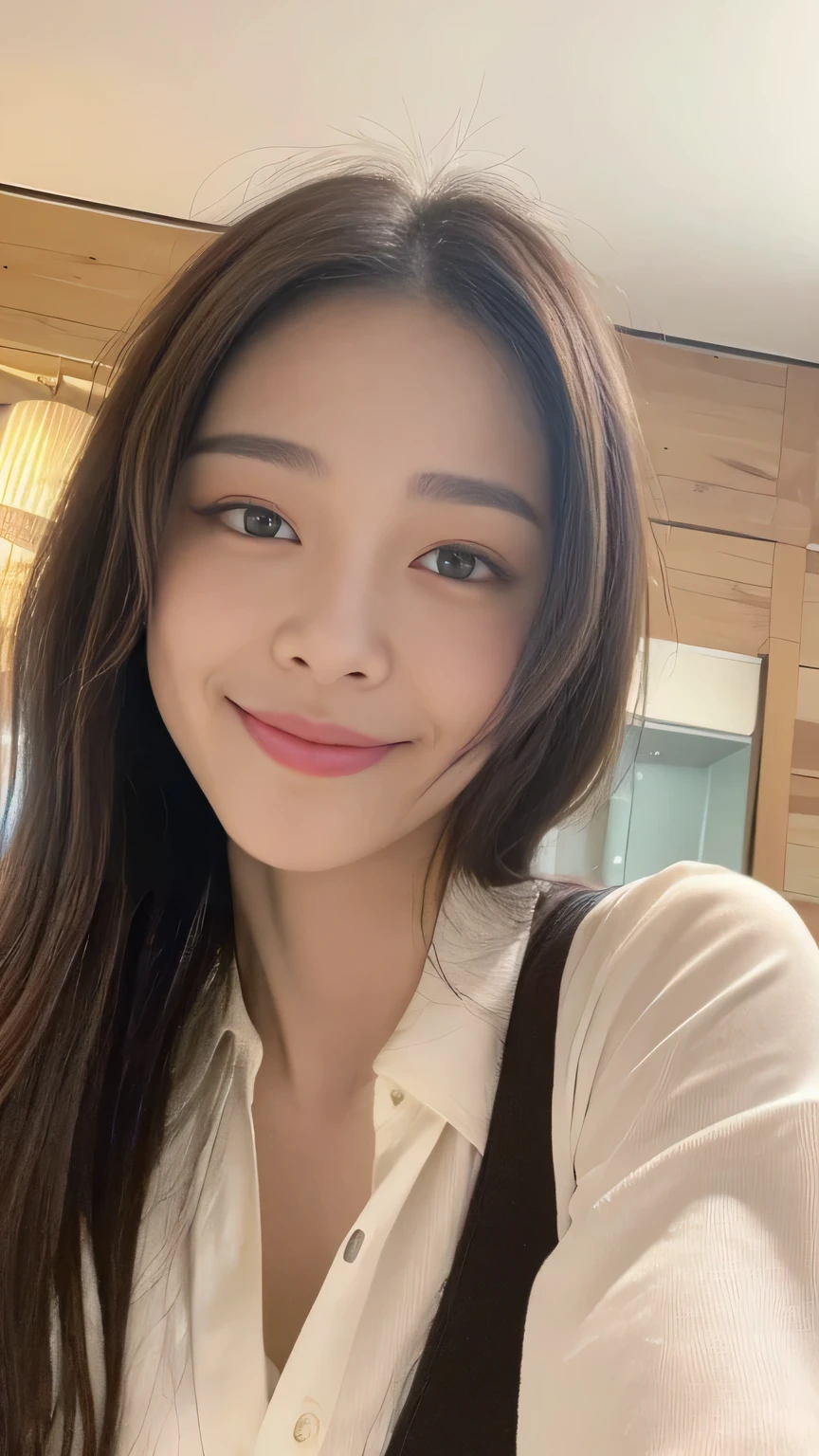 seed:2020674263.((Full body angle:1.1)).((highest quality, 8K, masterpiece:1.3)), ((from below:1.1)).concentrated:1.2, Perfect body beauty:1.4, Hips:1.2, ((Delicate Hair)), (Colorful button-through crop shirt :1.1) , ((highest quality、8K、masterpiece:1.3))、1 Girl、A sloppy smile、Esbian all over、Slim face、Big 、Beautiful woman、(Dark Brown Hair)、Long Hair、1.1、Flickering Valley、Detailed eyes、double eyelid、Blurred Background、超Slim face、Smile、Looking down、stroll、