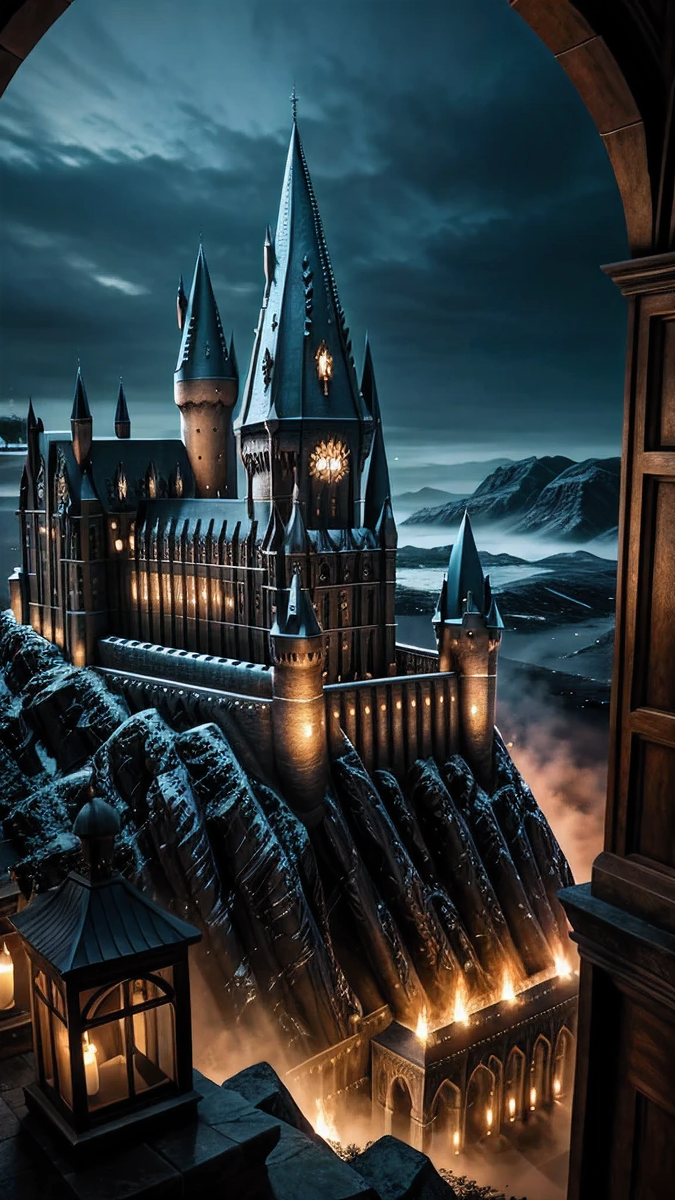 Hogwarts hd 4k image