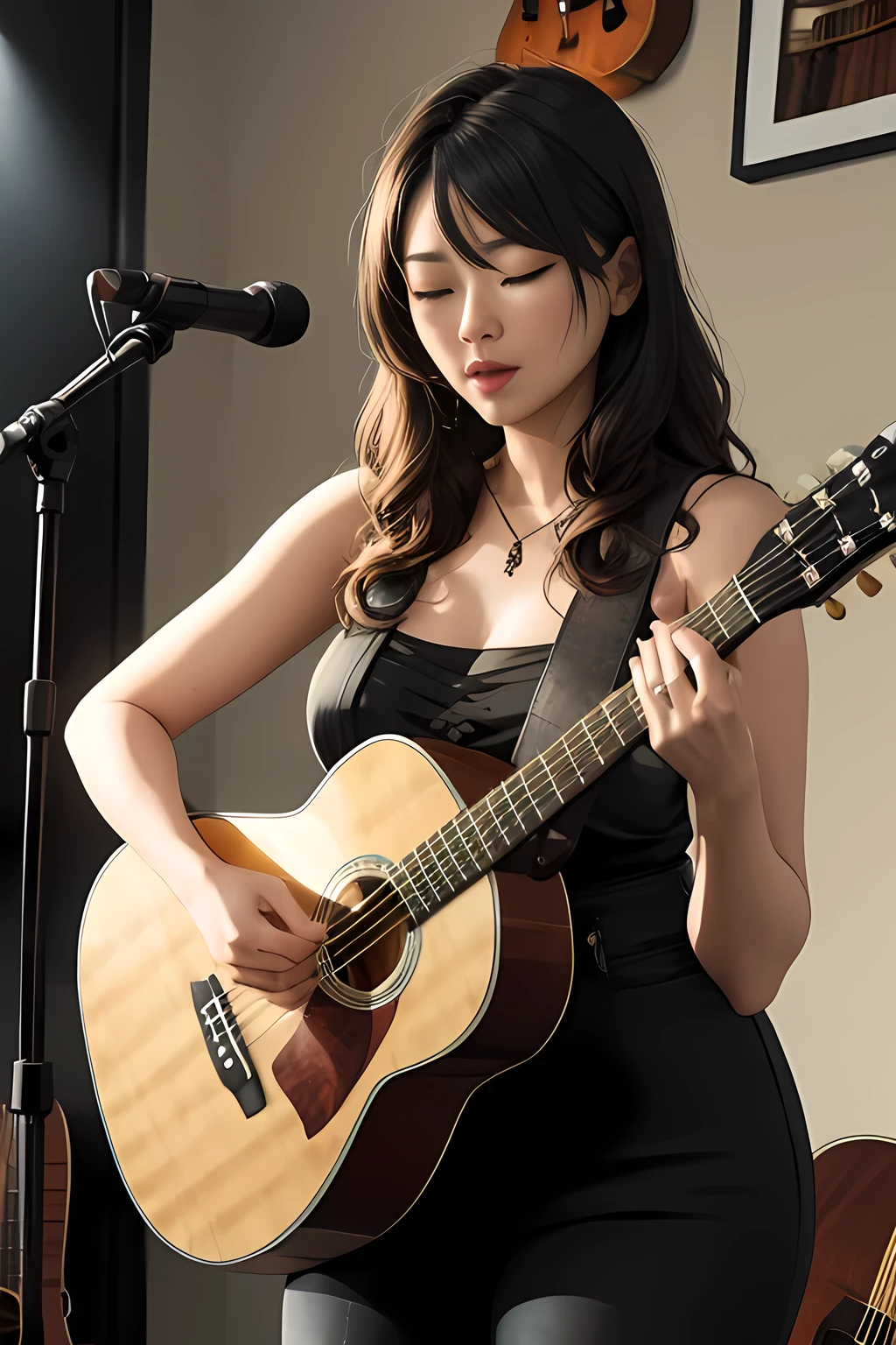 Acoustic guitarist