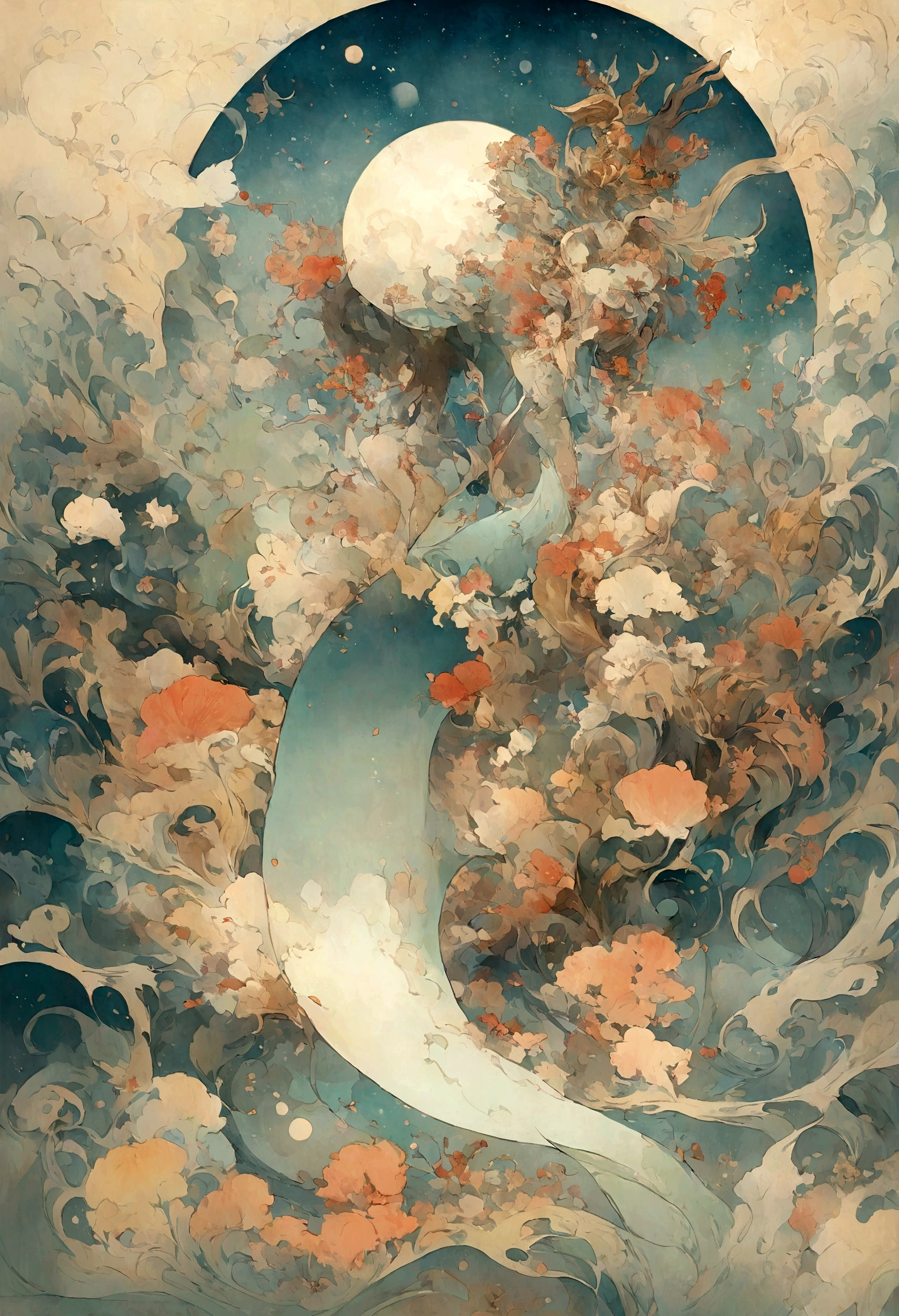 Fairy Sea Fish，Chinese style
