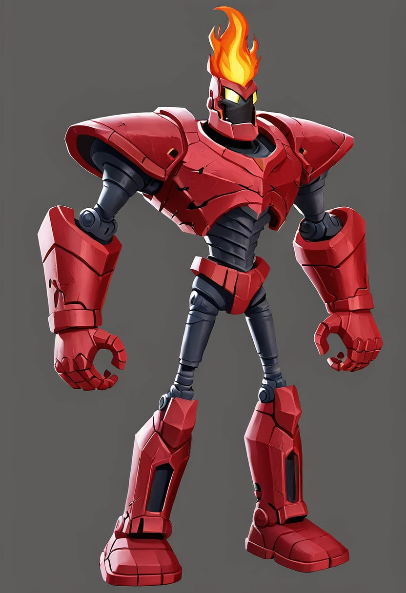 multiversus, kamen rider, fire elemental, full body shot, red armour 