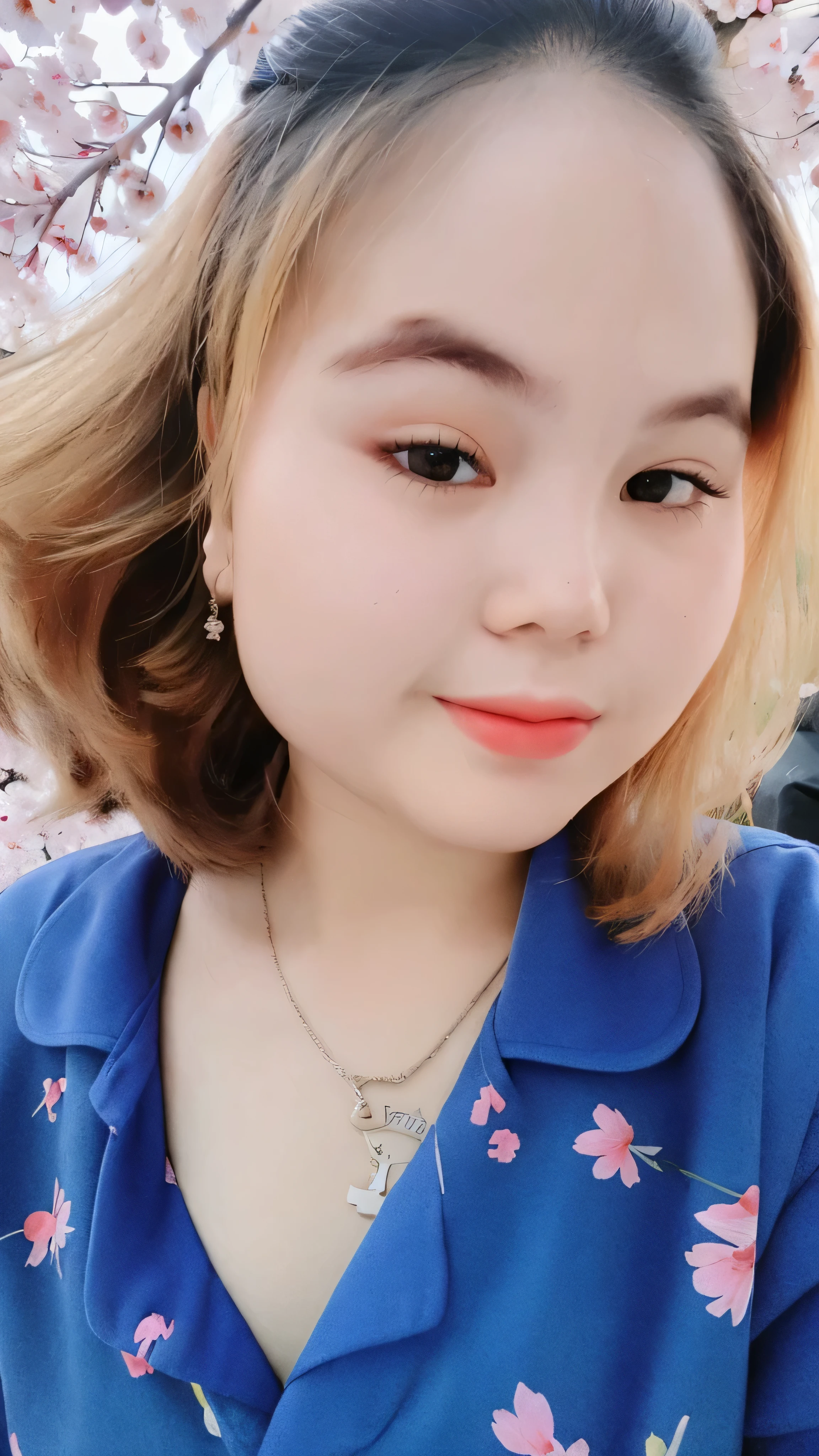 (super highest quality:1.3) (very realistic, Photoreal:1.3), (sharp focus:1.3), (Realistic and very high quality:1.3). (high resolution/High resolution:1.3), very delicate and beautiful, soft light, (brown hair, Shoulder-length straight bob hair sways in the wind), beautiful detailed girl, highly detailed eyes and face, beautifully detailed nose, thin and beautiful eyes, 1 girl, Pure beauty, cute, young, (smaller and flat chest), realistic face, realistic body, beautiful thigh, open jacket only, shorts jeans, cherry blossom background