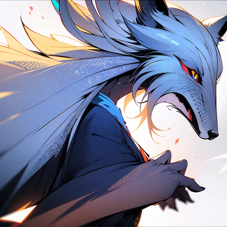 One Girl, Fox Girl, Fox's Tail, Nine-Tailed Fox,Fox Ears, Black colored hair, Fox Makeup,One Girl, Kimono with open chest, Body size is 100-70-90!, Nice body, Avatar, face, Open chest, lewd face, Dominant representation, naughty face, Big Breasts, Emphasize cleavage,Show bare skin, Skin is visible, With legs apart, Show off your thighs, M-shaped legs, A beautifully patterned kimono,Red and black flowing water pattern kimono, I can see her cleavage, Muscular, Uplifting, Abdominal muscles, Exposed skin, Long Hair, Skin Texture, Soft breasts, Large Breasts, Standing in a grassy field, outside, Blue sky,Composition facing directly ahead, Grab your breasts with both hands, Fingers digging into breasts, Developmental atmosphere, god秘的な絵, god々Cool atmosphere, Holding a Japanese sword
