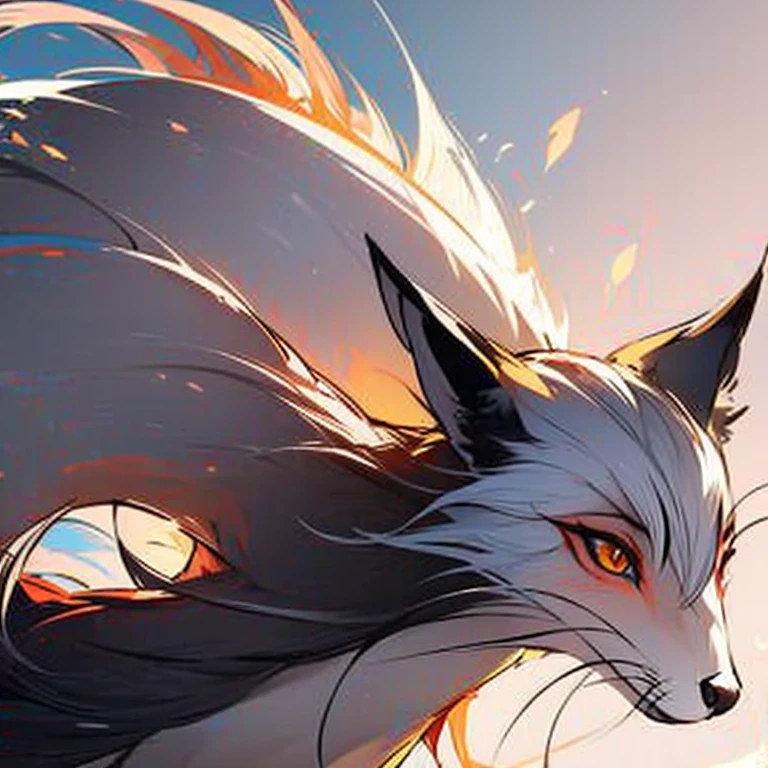 One Girl, Fox Girl, Fox's Tail, Nine-Tailed Fox,Fox Ears, Black colored hair, Fox Makeup,One Girl, Kimono with open chest, Body size is 100-70-90!, Nice body, Avatar, face, Open chest, lewd face, Dominant representation, naughty face, Big Breasts, Emphasize cleavage,Show bare skin, Skin is visible, With legs apart, Show off your thighs, M-shaped legs, A beautifully patterned kimono,Red and black flowing water pattern kimono, I can see her cleavage, Muscular, Uplifting, Abdominal muscles, Exposed skin, Long Hair, Skin Texture, Soft breasts, Large Breasts, Standing in a grassy field, outside, Blue sky,Composition facing directly ahead, Grab your breasts with both hands, Fingers digging into breasts, Developmental atmosphere, god秘的な絵, god々Cool atmosphere, Holding a Japanese sword