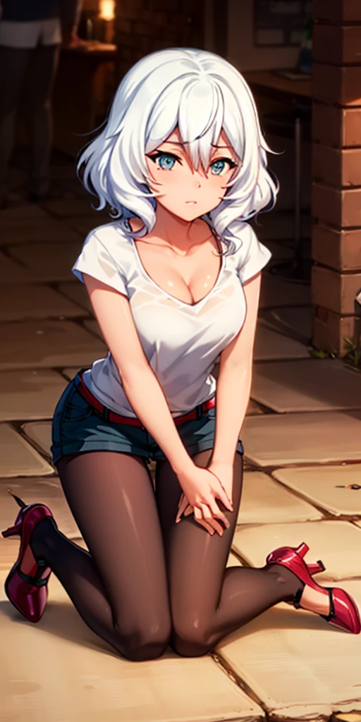 deep skin,textured skin, Altria Grem,
BREAK (white shirt, black pants:1,2)
BREAK panty pull, bent over,
BREAK (masterpiece:1.2), best quality, high resolution, unity 8k wallpaper, (illustration:0.8), (beautiful detailed eyes:1.6), extremely detailed face, perfect lighting, extremely detailed CG, (perfect hands, perfect anatomy) 1soloMILF angle fullbody high heels feet together