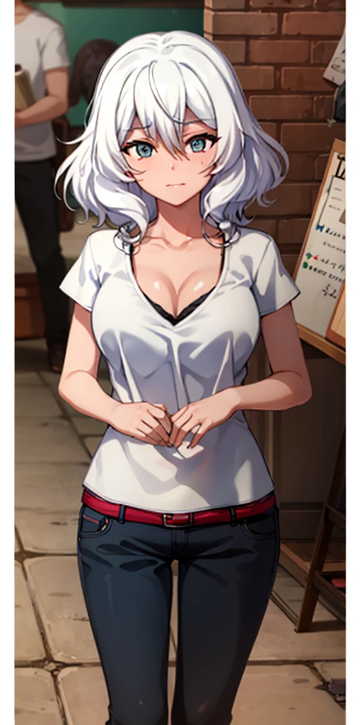 deep skin,textured skin, Altria Grem,
BREAK (white shirt, black pants:1,2)
BREAK panty pull, bent over,
BREAK (masterpiece:1.2), best quality, high resolution, unity 8k wallpaper, (illustration:0.8), (beautiful detailed eyes:1.6), extremely detailed face, perfect lighting, extremely detailed CG, (perfect hands, perfect anatomy) 1soloMILF angle fullbody high heels feet together