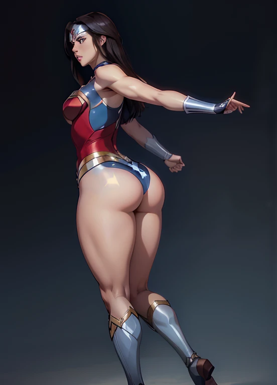 Realistic, Natural Beauty, Masterpiece, Back View Visible, Full Body View Visible, Hailee Steinfeld, Perfectly Accurate Face Proportion, Realistic Light Blue Eyes, Thick Eyebrows, Wonder Woman, Wonder Woman Tiara, Curve Wide Hips, Round Ass, Toned Thighs, Toned Arms, Realistic, Natural Beauty, Masterpiece, Back View Visible, Full Body View Visible, Hailee Steinfeld, Perfectly Accurate Face Proportion, Realistic Light Blue Eyes, Thick Eyebrows, Wonder Woman, Wonder Woman Tiara, Curve Wide Hips, Round Ass, Toned Thighs, Toned Arms,