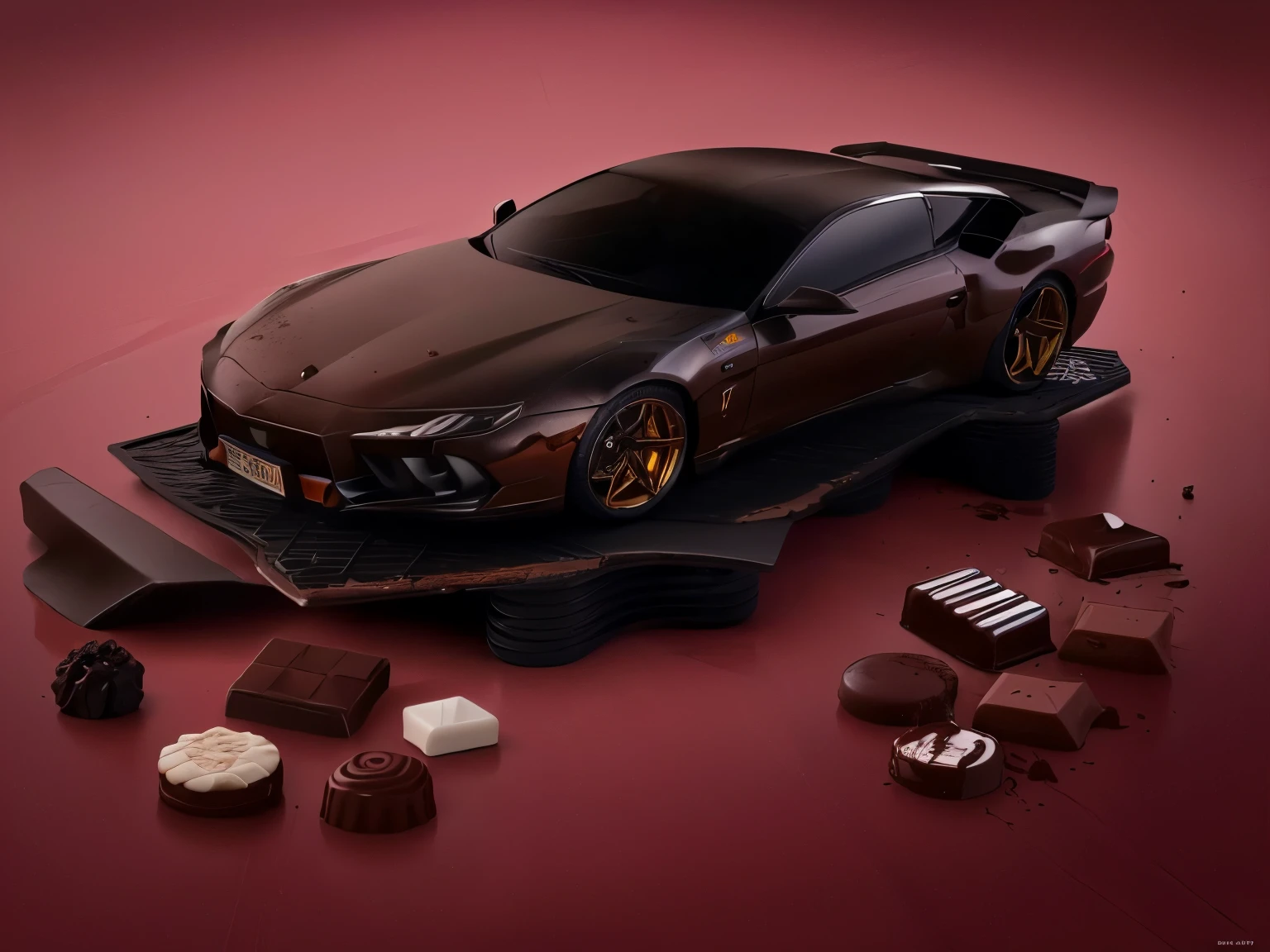 Chocolate Wheel,High-quality images