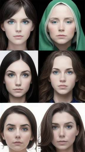 a group of Irish people gathered together, focusing on their faces.