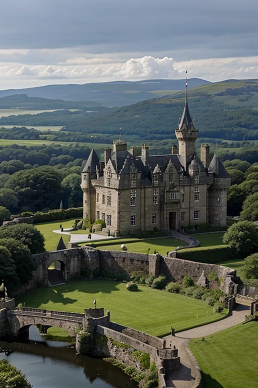 Scottish castles and magnificent landscapes、Castle expansion
