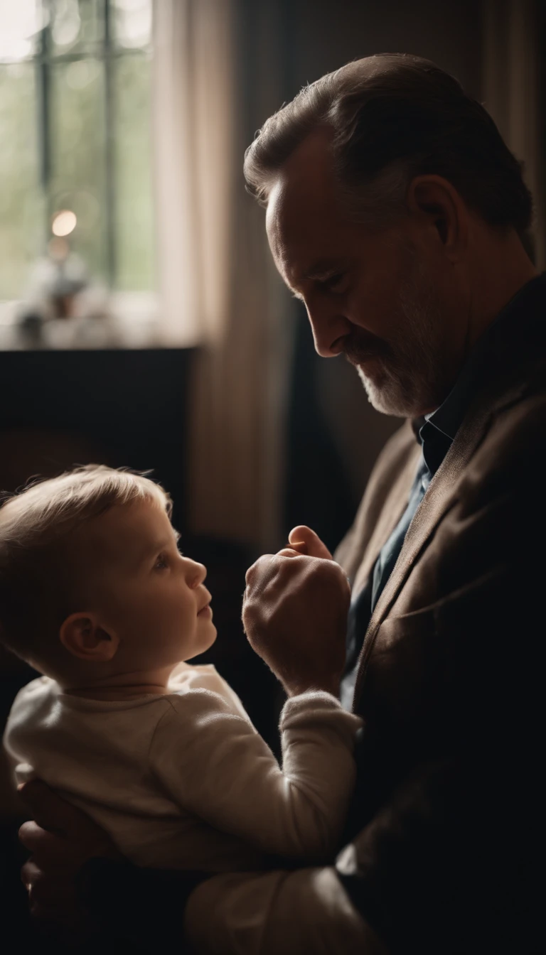 Portrait of a father
