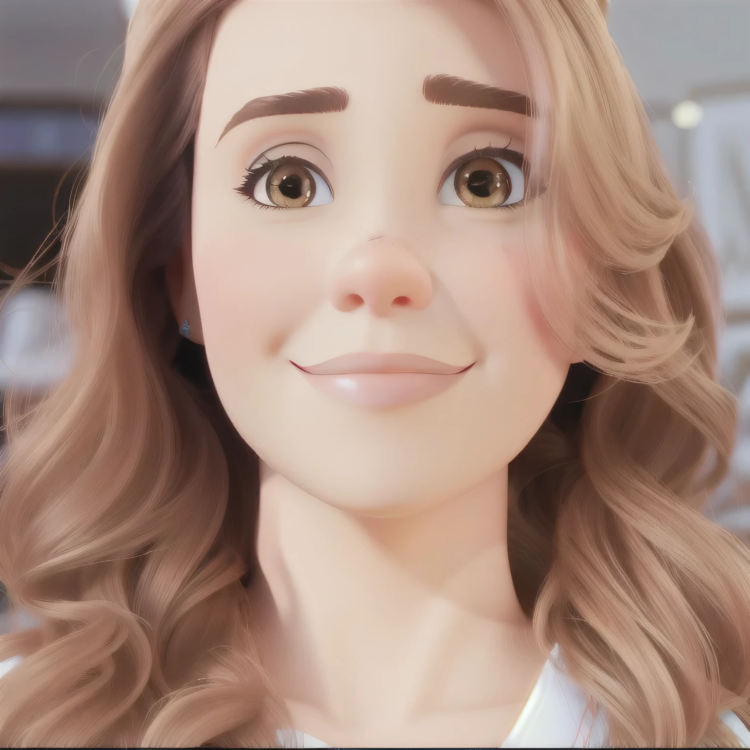 mulher estilo disney pixar, alta qualidade, melhor qualidade