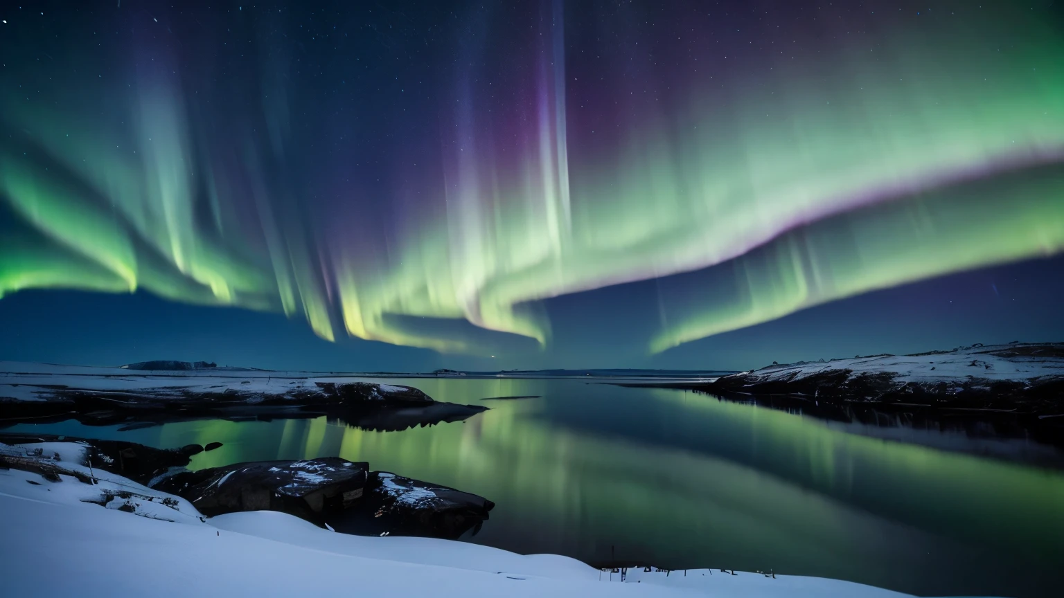 Night Sky,Beautiful Northern Lights,,nature,peace ,Healing, relaxation,Fantasy