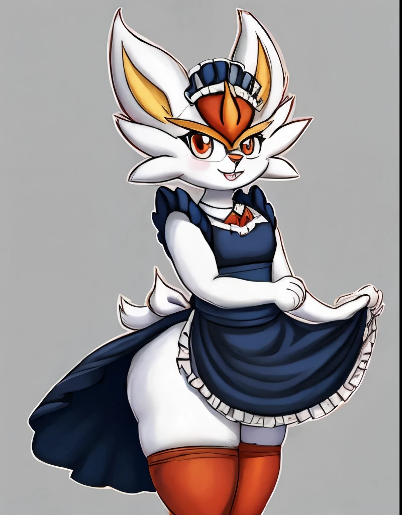cinderace, MAID'S DRESS