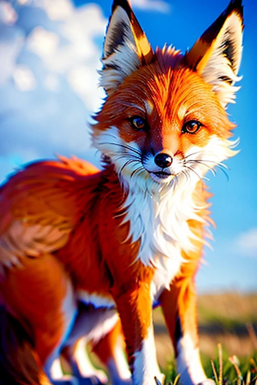 Fox with wings
