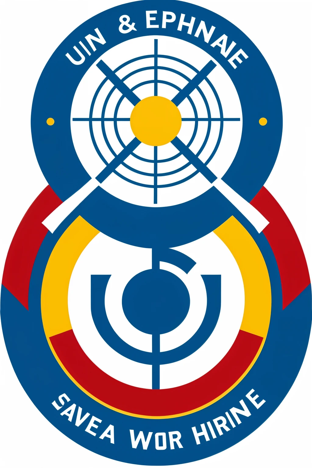 un logo de esperanza, bravery and honor, nunca rendirse