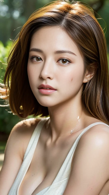 ((best quality, 8 thousand, masterpiece: 1.3)), (20 year old ultra hot woman), full waist up pose , upper knees pose ,(glowing skin:1.3), Very detailed face and skin texture, detailed eyes, double eyelid, realistic, Highly Detailed CG Integrated 8 thousand Dendenden Wallpapers, Detail, High quality RAW color photos, professional photography, (8K, RAW , best quality:1.2), (glowing skin:1.3), (Very large sagging breasts:1.2), (detailed face:1.2), nfsw, very detailed, (detailed skin: 1.2), (best quality: 1.0), (ultra high resolution: 1.0 ), (((best quality, masterpiece:1.4))