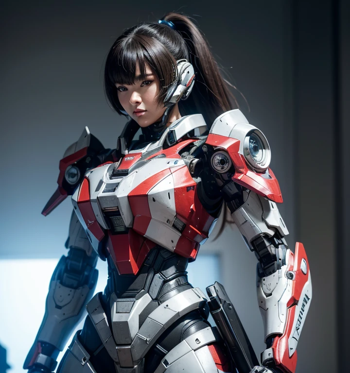  Super detailed, advanced details, high quality,  High resolution, 1080p, hard disk, beautiful,(war machine),Armor War,(Rocket Missile)Capture the big picture,beautiful,Mecha cyborg girl,battle mode,Mecha body girl,She is wearing a futuristic war machine weapon mecha,A powerful cyborg woman, sleek and futuristic, with advanced mechanical augmentations that enhance her strength and capabilities.