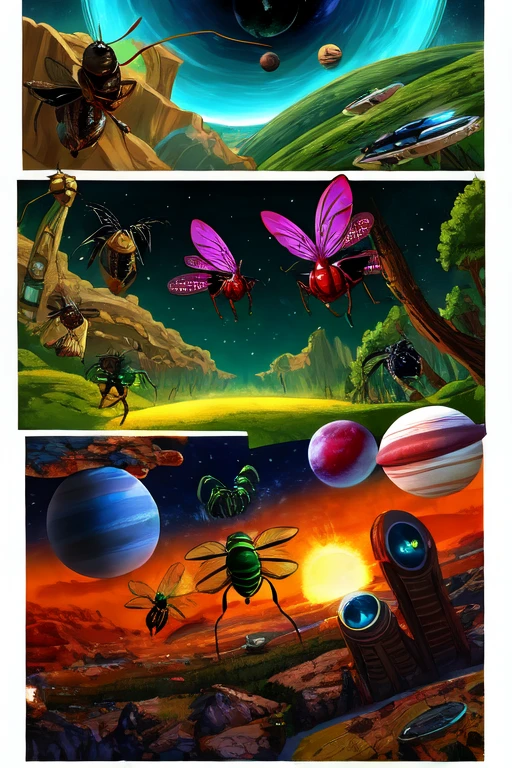 alien insects taking over the planets