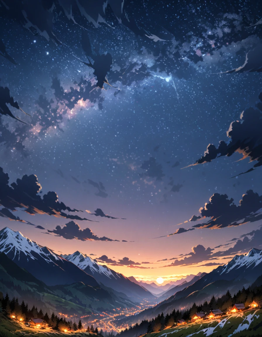 Night in the Mountains