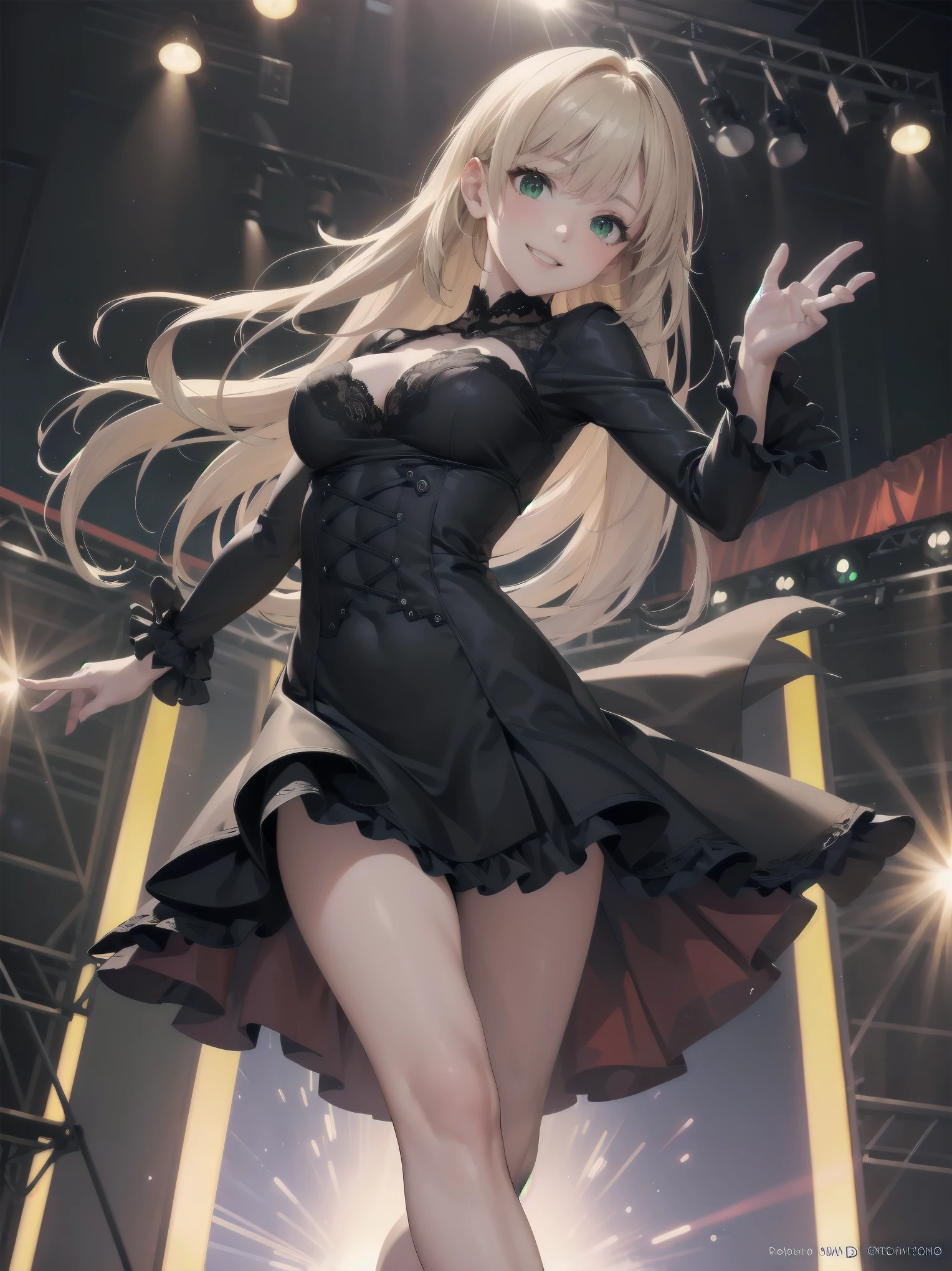 long long skirt, black dress,