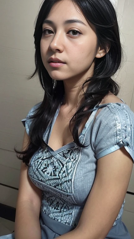 (photograph:1.2)、(photorealistic:1.3)、(masterpiece:1.3)、(Highest image quality:1.4)、ultra high resolution、(detailed eyes)、(detailed facial features)、(Detailed garment features)、8K resolution、solo focus、26 year old woman、no makeup、Detailed leal beautiful eyes、bangs、gold hair、long cut hair, braided hair、(realistic skin)、beautiful skin、charming、ultra high resolution、Super realistic、High definition、Camisa branca aberta、small breastB cup、cool beauty、Gray background、cinematic lighting、perfect、soft light、High resolution skin:1.2、realistic skin texture