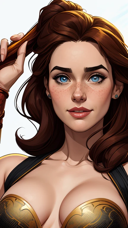 Character style illustration style Completely bare breasts showing a little fear Breast size Cartoon name: Isabella Cruz white background medium breasts freckled face Jennifer Connelly actress strong contours Physical description - long straight hair, tingidos de um marrom vibrante que contrasta com sua pele clara. - You reflect a mix of curiosity and determination. - Ela tem uma estatura alta, with a slender and agile figure, evidenciando sua agilidade e destreza. -fundo colorido Design de personagens de retrato, beautiful digital illustration, retrato de alta qualidade, Arte em quadrinhos, Corpo inteiro sensualizando ou pelada. folha de retorno. return sheet member clothes of the day hellish day expression of hatred and blood on the face Atompunk style female character Queen Fiona Anna of Arendelle with war marks Cartoon image of a woman .Ilustra??o estilo desenho animado, estilo de arte dos desenhos animados, estilo de arte dos desenhos animados, digital illustration style, estilo atompunk design de personagens altamente detalhado, arte digital detalhada coragem, Forest Fan Art, Design de personagens de retrato, beautiful digital illustration, retrato de alta qualidade, Arte em quadrinhos, mulher jovem cabelo com transas lindas . Queen Anna of ArendelleBeautiful lined eyes Medium large bust and wonderful sexy clothes. image expression of sexual desire from waist to head illustration Queen Anne of Arendelle atompunk style Fallout 4 style pose playboy magazine sensual witch Character cartoon style facial expression happy beautiful smile and six medium small portrait mode waist up with lots of gold around her other stones portrait precious mode waist up queen of the south Jennifer Connelly GTA scenery dominatrix gold coins chest with jewelry with her boyfriend, um homem com barba preta, armado com um estilo militar,