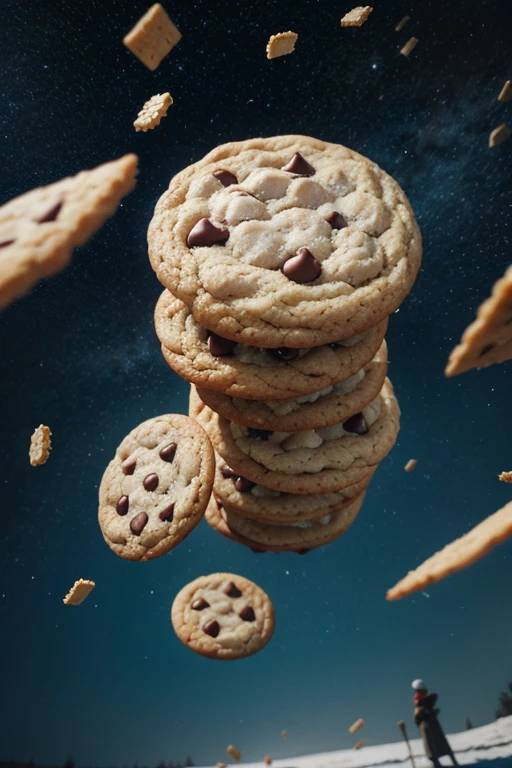 Cookies falling from the sky 