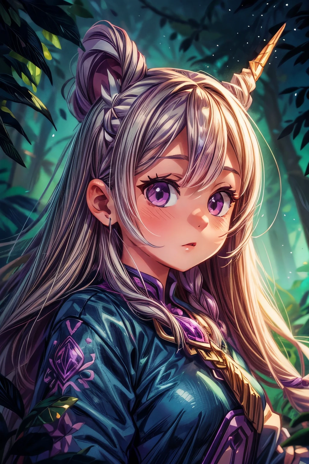 Unicorn humanoid female