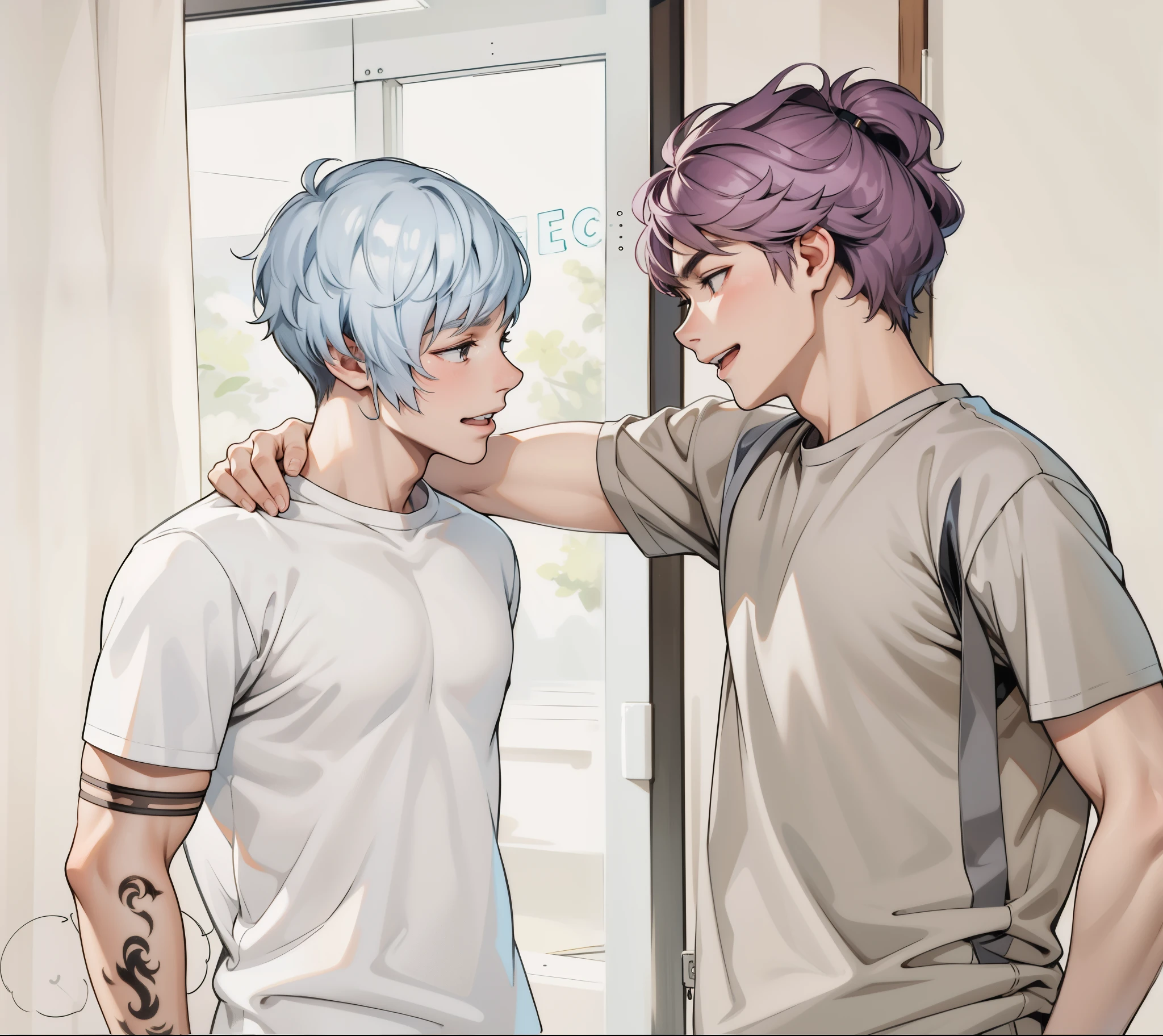 2 cute 18 year old boys