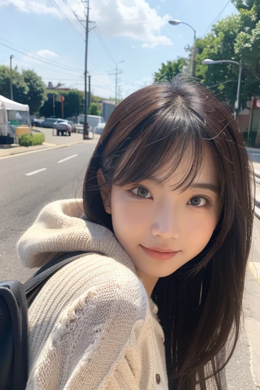 1girl, good morning