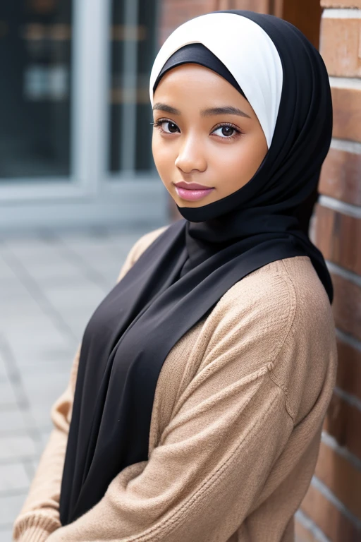 Negroid、Hijab