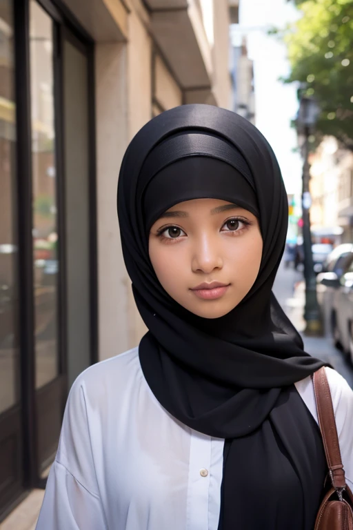 Negroid、Hijab