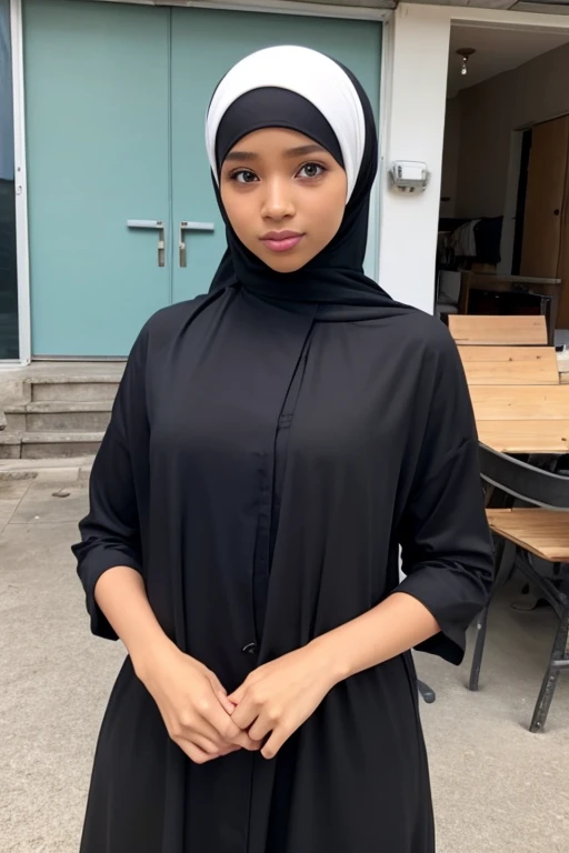 Negroid、Hijab