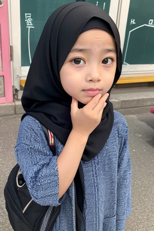 id、Hijab、kindergarten