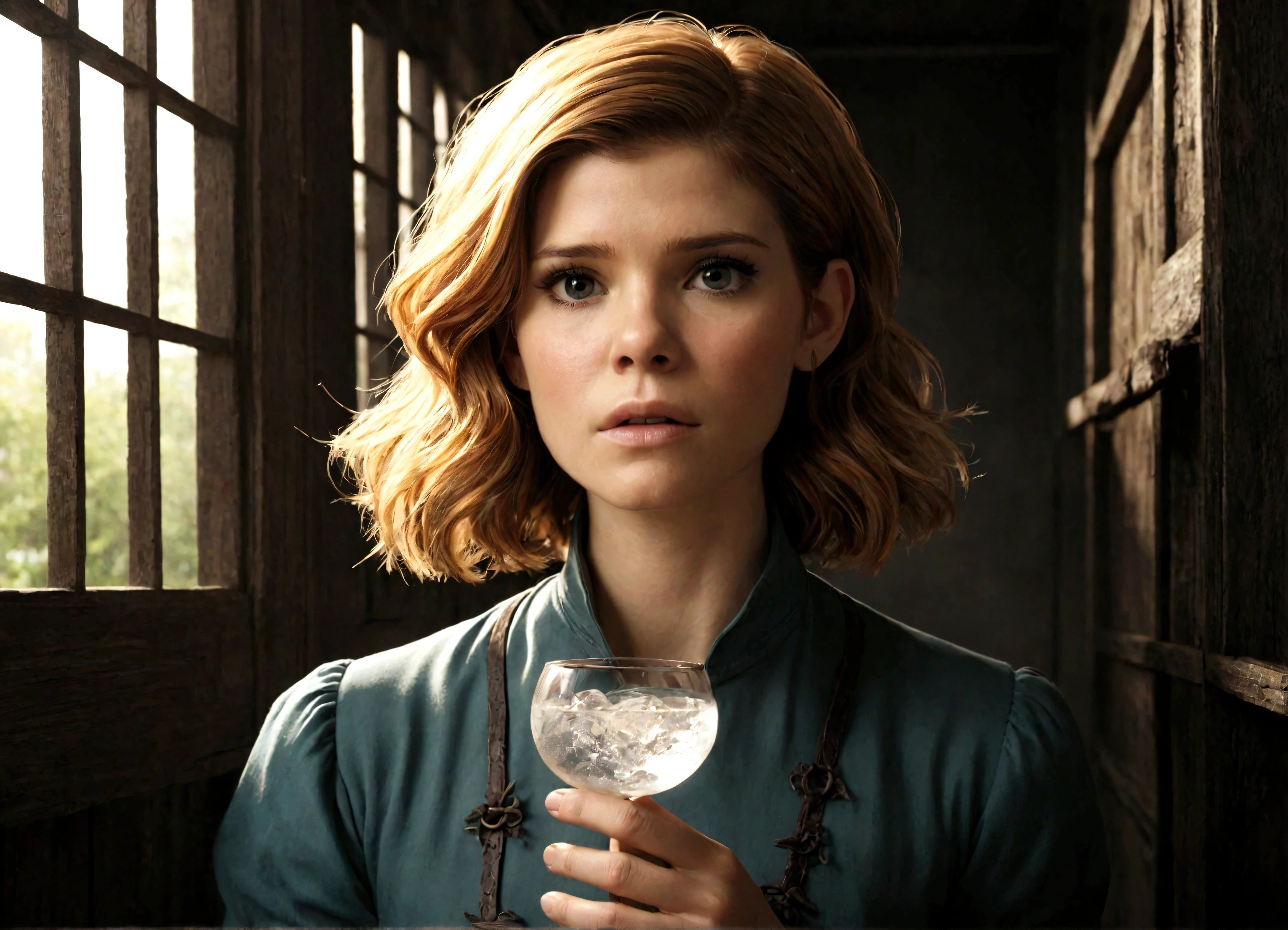 (Haunting lovely Kate Mara) (Depressed Man)Another sun sets down behind me Another day comes crashing in There's a whispering wind that's blowing There's a storm that's closing in I can hear the trains, they're rolling To a place I've never been And I can feel her breath beside me With an empty glass of gin As the darkness settles in I can hear her voice again I can hear your voice again Waiting for someone to save me But everyone just runs away Waiting for someone to change me But no one ever comes I'm breaking down the walls that cage me But nothing ever falls in place Waiting for the end to take me Blinded by the sun All the ghosts that live inside me Always waiting in the wind I can see through my reflection What I've become and what I've been You see, your Heaven doesn't want me And your Hell won't let me in It's like I'm holding all the aces But I know I'll never win Waiting for someone to save me But everyone just runs away Waiting for someone to change me But no one ever comes I'm breaking down the walls that cage me But nothing ever falls in place Waiting for the end to take me Blinded by the sun You can take it away, tear it all down Spit in my face, pushed to the ground Look what I've become I've fallen from grace, bloodied and bound Taking up space, lost and I'm found Look what I've become I can hear the snakes, they're winding Singing songs of pain and sin There's an anger overflowing From this empty glass of gin As the darkness settles in And the darkness settles in Waiting for someone to save me But everyone just runs away Waiting for someone to change me But no one ever comes I'm breaking down the walls that cage me But nothing ever falls in place Waiting for the end to take me Blinded by the sun And the darkness settles in (You can take it away) And the darkness settles in (You can take it away) As the darkness settles in
