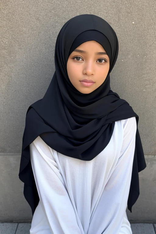 Negroid、Hijab