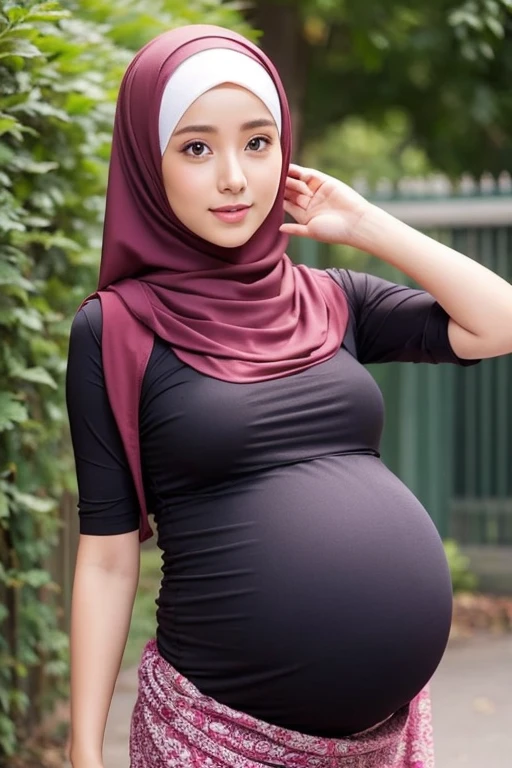 Pregnant women、Hijab