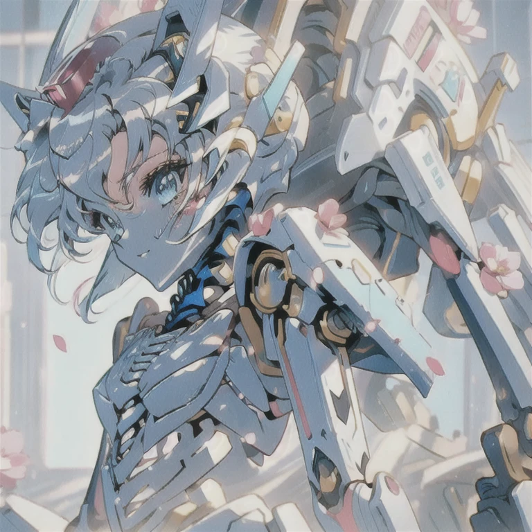 (masterpiece, highest quality:1.2),
Factory line,
(A girl transformed into three robots:1.3),((Animated Illustration:1.4)),((Light blue internal skeleton:1.3)),(Glass-like exoskeleton:1.3),((Black internal skeleton:1.4)),whole body,
All of their faces are beautiful human faces.,(ponytail:1.1), (short hair:1.2),(Exposed internal skeleton:1.2),(Age 20 or older, Under 25 years old:1.2), All of them have different leg shapes., smile, Break the white background