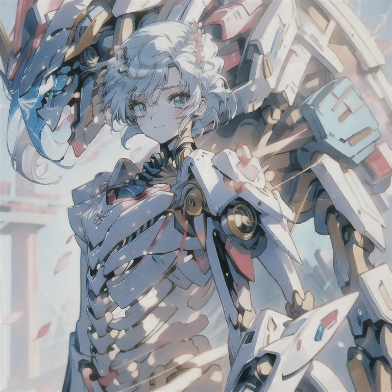 (masterpiece, highest quality:1.2),
Factory line,
(A girl transformed into three robots:1.3),((Animated Illustration:1.4)),((Light blue internal skeleton:1.3)),(Glass-like exoskeleton:1.3),((Black internal skeleton:1.4)),whole body,
All of their faces are beautiful human faces.,(ponytail:1.1), (short hair:1.2),(Exposed internal skeleton:1.2),(Age 20 or older, Under 25 years old:1.2), All of them have different leg shapes., smile, Break the white background